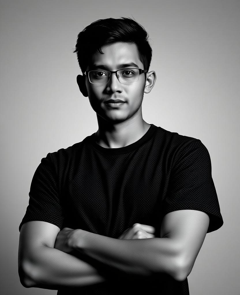 Potret halftone Fajrin Arpiyansyah